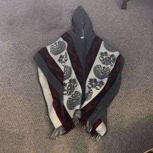 A poncho used 2 times!!